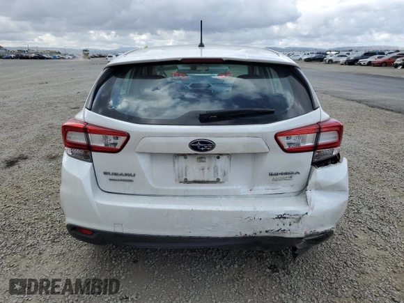 2017 Subaru Impreza с VIN 4S3GTAA6XH3751311, выставлен на аукционе Copart как лот 53580805 с пробегом 78 902 миль миль и Списание • Salvage title. История ставок и продаж доступна на DreamBid. Изображение 6.