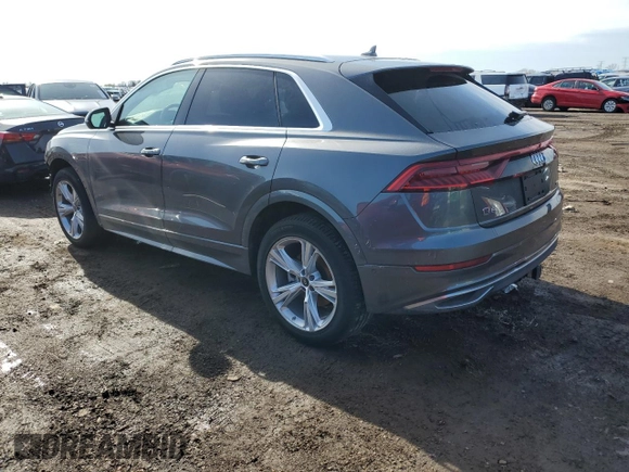2023 Audi Q8 Premium Plus with VIN WA1BVBF12PD011746, listed as a Copart auction lot 51333805 with 13,575 mi miles and Salvage title. Bid and sale history available at DreamBid. Image 2.