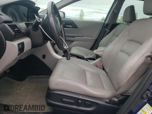2014 Honda Accord Touring with VIN 1HGCR2F92EA800144, listed as a Copart auction lot 56185665 with 182,154 mi miles and Salvage title. Bid and sale history available at DreamBid. Image 7.