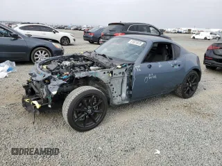 2020 Mazda MX-5 Miata Club with VIN JM1NDAL76L0412646, listed as a Copart auction lot 61821975 with 72,460 mi miles and Salvage title. Bid and sale history available at DreamBid. Image 1.