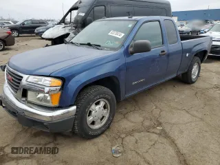 2005 GMC Canyon SLE Z85 with VIN 1GTCS196758179070, listed as a Copart auction lot 83270414 with 128,962 mi miles and Clean Title. Bid and sale history available at carsss.com. Image 1.