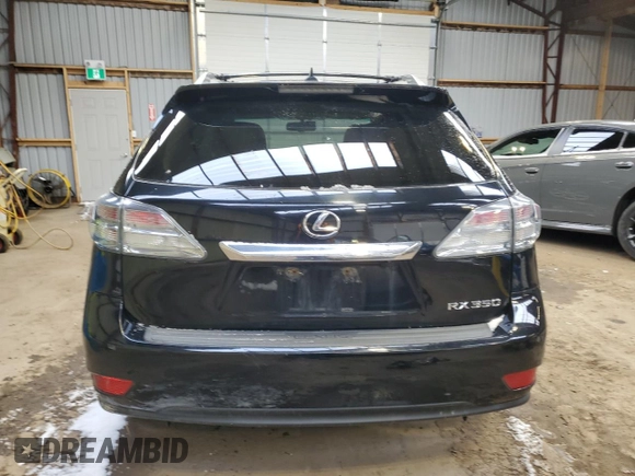 2011 Lexus RX 350 with VIN 2T2BK1BA4BC085766, listed as a Copart auction lot 51962255 with 298,356 mi miles and Salvage Title. Bid and sale history available at DreamBid. Image 6.
