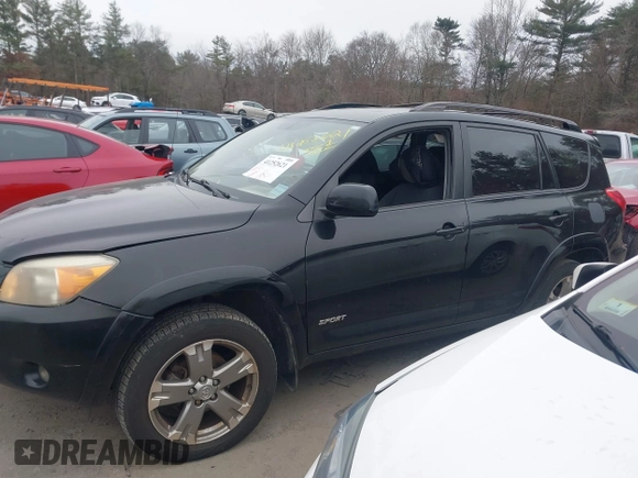 2008 Toyota RAV4 Sport with VIN JTMBK32V885051516, listed as a IAAI auction lot 41252621 with 183,150 mi miles. Bid and sale history available at carsss.com. Image 14.