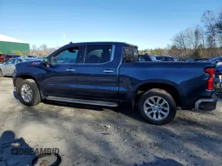 2021 Chevrolet Silverado 1500 LTZ with VIN 3GCUYGET6MG133899, listed as a Copart auction lot 80316094 with Not Provided miles and Salvage Title. Bid and sale history available at DreamBid. Image 2.