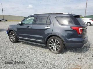 2017 Ford Explorer Platinum с VIN 1FM5K8HT8HGD79728, выставлен на аукционе Copart как лот 54225335 с пробегом 108 409 миль миль и Списание • Salvage title. История ставок и продаж доступна на DreamBid. Изображение 2.