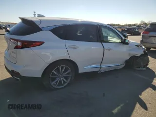 2022 Acura RDX w/Technology Package with VIN 5J8TC2H55NL012247, listed as a Copart auction lot 76534714 with 13,759 mi miles and Salvage Title. Bid and sale history available at carsss.com. Image 3.