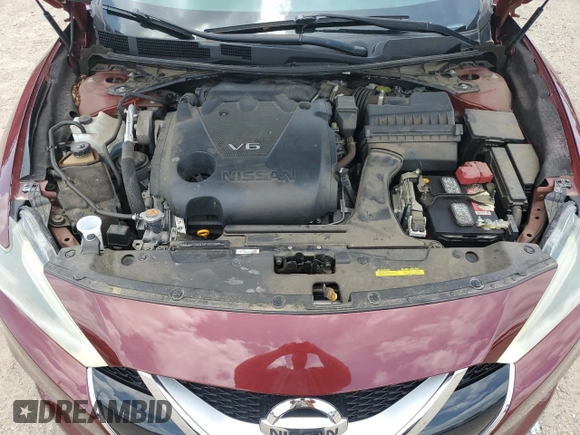 2016 Nissan Maxima SR with VIN 1N4AA6AP5GC404071, listed as a Copart auction lot 60612015 with 34,917 mi miles and Salvage title. Bid and sale history available at DreamBid. Image 11.