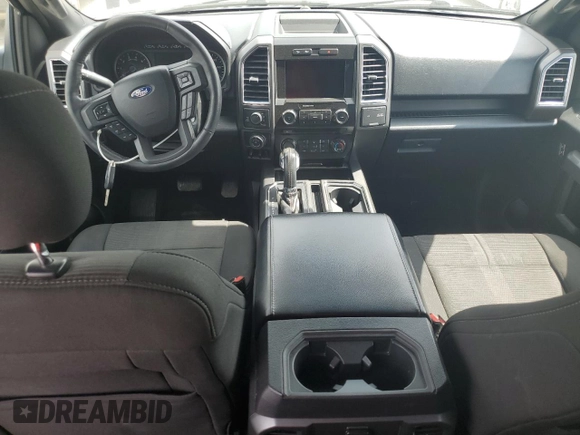 2017 Ford F-150 XL with VIN 1FTEW1EF5HFA56418, listed as a Copart auction lot 58428345 with 118,665 mi miles and Salvage title. Bid and sale history available at DreamBid. Image 8.