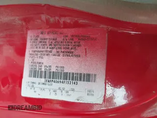 2004 Ford Mustang Standard с VIN 1FAFP40694F152143, выставлен на аукционе IAAI как лот 42476684 с пробегом 160 678 миль миль и . История ставок и продаж доступна на DreamBid. Изображение 9.