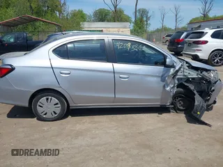 2023 Mitsubishi Mirage ES with VIN ML32FUFJ5PHF04057, listed as a IAAI auction lot 42098868 with 35,604 mi miles and . Bid and sale history available at DreamBid. Image 13.