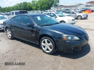2008 Pontiac Grand Prix GXP with VIN 2G2WC58C981100535, listed as a IAAI auction lot 42575915 with 187,253 mi miles and . Bid and sale history available at DreamBid. Image 1.