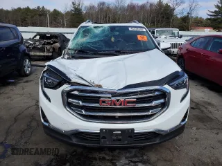 2018 GMC Terrain SLT with VIN 3GKALVEV0JL205498, listed as a Copart auction lot 46434345 with 118,259 mi miles and Salvage Title. Bid and sale history available at DreamBid. Image 5.