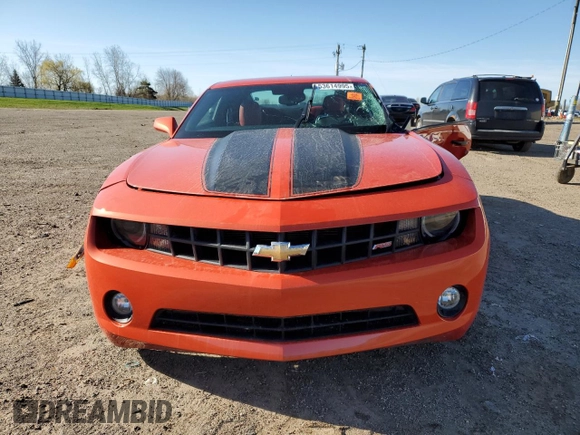 2011 Chevrolet Camaro 2LT с VIN 2G1FG1ED5B9131336, выставлен на аукционе Copart как лот 53614995 с пробегом 119 722 миль миль и Чистый • Clean title. История ставок и продаж доступна на DreamBid. Изображение 5.