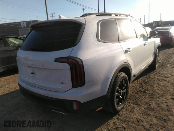 2024 Kia Telluride SX Prestige with VIN 5XYP5DGC8RG505640, listed as a IAAI auction lot 41781775 with 14,232 mi miles and . Bid and sale history available at DreamBid. Image 4.