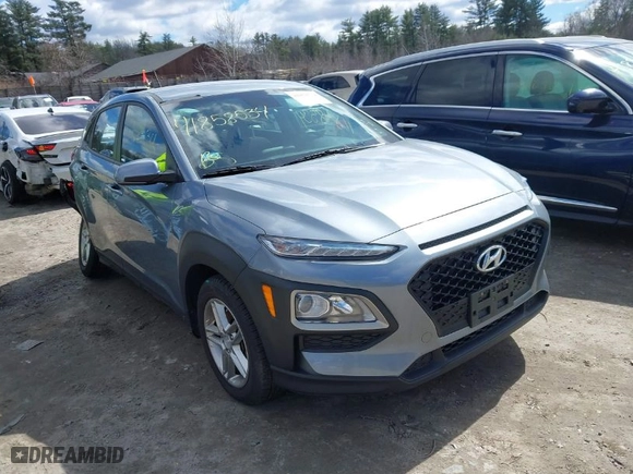 2019 Hyundai Kona SE with VIN KM8K1CAAXKU278670, listed as a IAAI auction lot 41858534 with 34,902 mi miles. Bid and sale history available at carsss.com. Image 1.