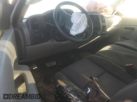 2011 Chevrolet Silverado 1500 Work Truck with VIN 1GCNCPEAXBZ379367, listed as a Copart auction lot 46596775 with 163,218 mi miles and Salvage Title. Bid and sale history available at DreamBid. Image 8.