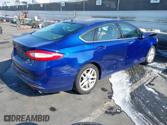 2014 Ford Fusion SE with VIN 3FA6P0H73ER293879, listed as a IAAI auction lot 41042653 with 1 mi miles. Bid and sale history available at carsss.com. Image 4.