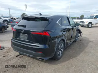 2019 Lexus NX with VIN JTJYARBZ0K2152235, listed as a IAAI auction lot 41658197 with 54,802 mi miles. Bid and sale history available at carsss.com. Image 4.
