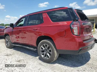 2021 Chevrolet Tahoe Z71 z VIN 1GNSKPKD9MR349131, wystawiony jako Copart lot #59009405 z przebiegiem 24 115 mil mil oraz Szkoda całkowita • Salvage title. Historia ofert i sprzedaży dostępna na DreamBid. Obrazek 2.