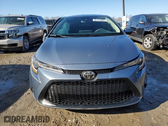 2020 Toyota Corolla LE with VIN 5YFEPRAE3LP074362, listed as a Copart auction lot 42721665 with 46,720 mi miles and Non Repairable. Bid and sale history available at carsss.com. Image 5.