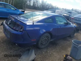 2014 Ford Mustang V6 with VIN 1ZVBP8AM9E5317478, listed as a Copart auction lot 53539755 with 305,642 mi miles and Salvage Title. Bid and sale history available at carsss.com. Image 3.