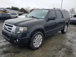 2013 Ford Expedition EL Limited with VIN 1FMJK1K56DEF66732, listed as a Copart auction lot 85289994 with 224,098 mi miles and Non Repairable. Bid and sale history available at carsss.com. Image 1.