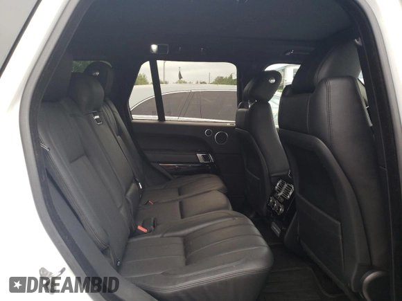2017 Land Rover Range Rover HSE with VIN SALGS2FV1HA358780, listed as a Copart auction lot 60881385 with 18,432 mi miles and Salvage title. Bid and sale history available at DreamBid. Image 11.