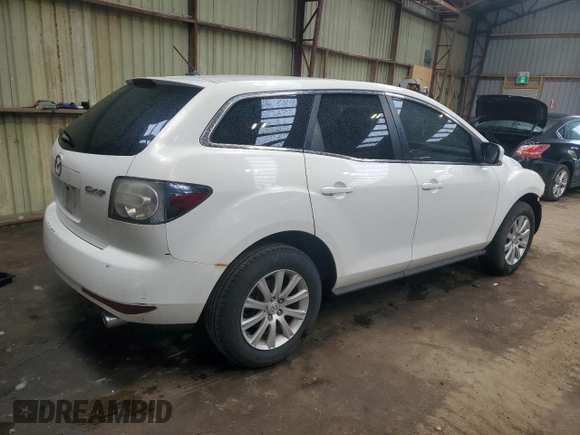 2012 Mazda CX-7 i Sport z VIN JM3ER2B56C0422222, wystawiony jako Copart lot #55294495 z przebiegiem 318 415 mil mil oraz Tytuł czysty. Historia ofert i sprzedaży dostępna na DreamBid. Obrazek 3.