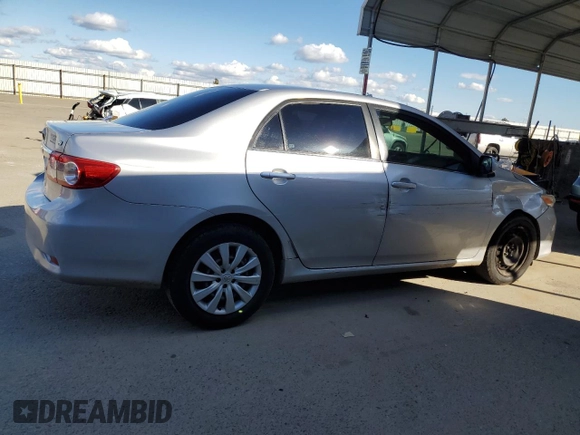 2013 Toyota Corolla L with VIN JTDBU4EE1DJ115716, listed as a Copart auction lot 46657615 with 88,742 mi miles and Salvage Title. Bid and sale history available at DreamBid. Image 3.
