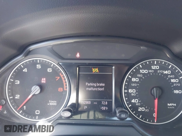 2012 Audi Q5 2.0T Premium Plus with VIN WA1LFAFP7CA050117, listed as a IAAI auction lot 41710056 with 152,969 mi miles. Bid and sale history available at carsss.com. Image 7.