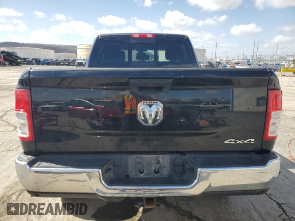 2020 Ram 2500 Tradesman with VIN 3C6UR5CL4LG206150, listed as a Copart auction lot 47637145 with 163,592 mi miles and Salvage Title. Bid and sale history available at carsss.com. Image 6.