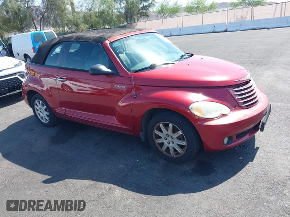 2006 Chrysler PT Cruiser Touring z VIN 3C3JY55E96T290754, wystawiony jako IAAI lot #42386401 z przebiegiem 82 650 mil mil oraz . Historia ofert i sprzedaży dostępna na DreamBid. Obrazek 1.