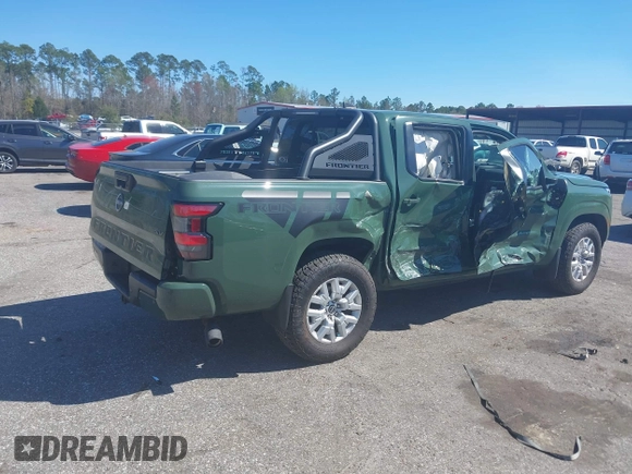 2022 Nissan Frontier SV with VIN 1N6ED1EJ2NN632457, listed as a IAAI auction lot 41694079 with 64,506 mi miles and . Bid and sale history available at DreamBid. Image 4.