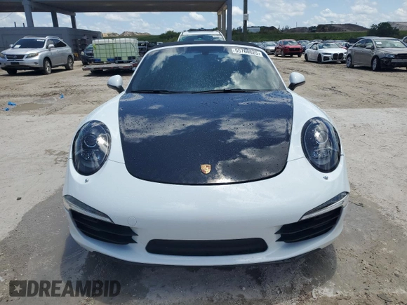 2014 Porsche 911 Carrera with VIN WP0CA2A9XES140829, listed as a Copart auction lot 55760625 with 38,013 mi miles and Salvage Title. Bid and sale history available at DreamBid. Image 5.