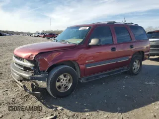 2002 Chevrolet Tahoe LS with VIN 1GNEC13Z72R281880, listed as a Copart auction lot 42148605 with 288,684 mi miles and Salvage title. Bid and sale history available at DreamBid. Image 1.