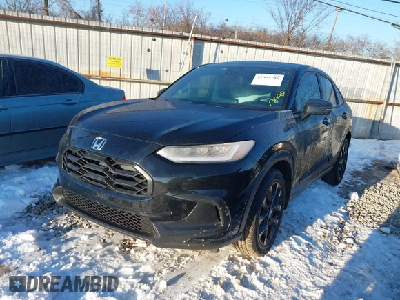 2023 Honda HR-V Sport with VIN 3CZRZ1H55PM731530, listed as a IAAI auction lot 41334716 with 17,793 mi miles. Bid and sale history available at carsss.com. Image 18.