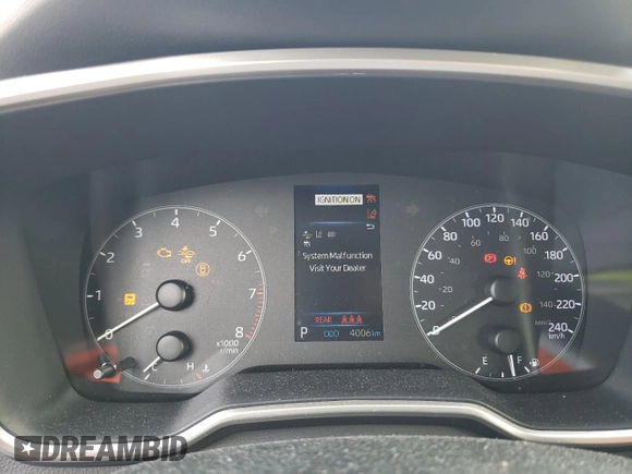 2025 Toyota Corolla Hatchback with VIN JTNK4MBEXS3233751, listed as a Copart auction lot 71455194 with 4,006 mi miles and Salvage Title. Bid and sale history available at carsss.com. Image 9.