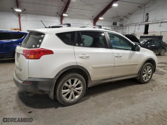 2014 Toyota RAV4 Limited with VIN 2T3DFREV9EW168392, listed as a Copart auction lot 48128555 with 187,458 mi miles and Salvage Title. Bid and sale history available at carsss.com. Image 3.