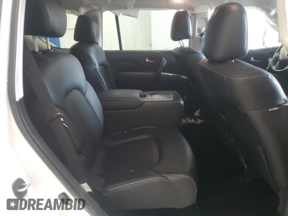 2024 Infiniti QX80 LUXE with VIN JN8AZ2AE4R9328082, listed as a Copart auction lot 41964375 with 27,999 mi miles and Salvage Title. Bid and sale history available at carsss.com. Image 11.