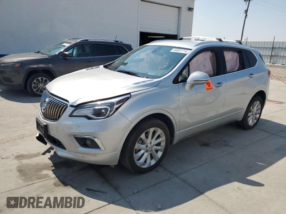 2016 Buick Envision Premium II with VIN LRBFXFSX0GD245904, listed as a Copart auction lot 64681714 with Not Provided miles and Salvage Title. Bid and sale history available at carsss.com. Image 1.