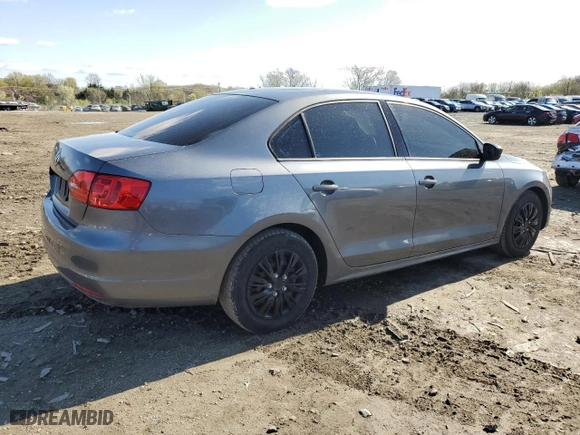 2011 Volkswagen Jetta Sedan S with VIN 3VW1K7AJ2BM048790, listed as a Copart auction lot 52050705 with 209,736 mi miles and Salvage Title. Bid and sale history available at carsss.com. Image 3.