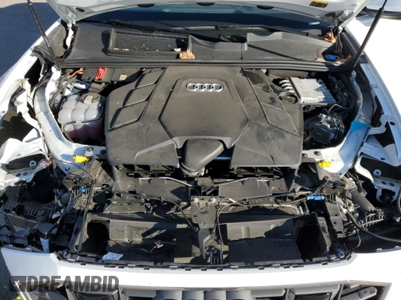 2023 Audi Q8 Premium with VIN WA1AVBF11PD024709, listed as a Copart auction lot 86481534 with 22,507 mi miles and Salvage title. Bid and sale history available at DreamBid. Image 12.