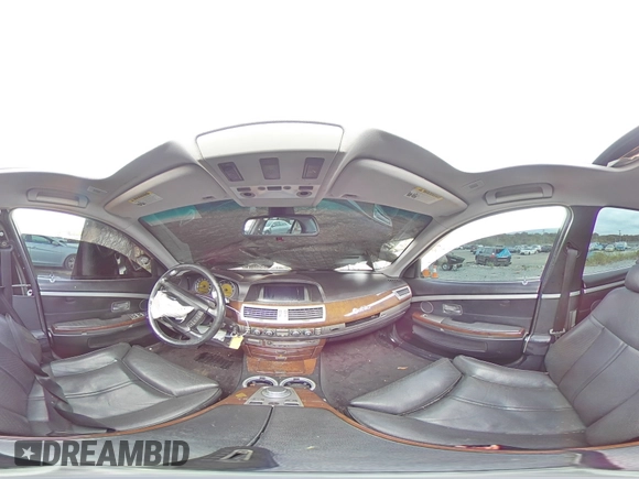 2006 BMW 7 Series 750Li with VIN WBAHN83596DT25366, listed as a Copart auction lot 71251924 with Not Provided miles and Salvage Title. Bid and sale history available at carsss.com. Image 12.