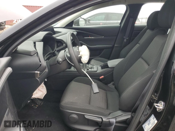 2024 Mazda CX-30 S with VIN 3MVDMBAM3RM610096, listed as a Copart auction lot 55055135 with 15,207 mi miles and Salvage title. Bid and sale history available at DreamBid. Image 7.