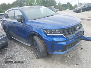 2022 Kia Sorento SX z VIN 5XYRKDLF4NG112780, wystawiony jako IAAI lot #41856274 z przebiegiem 27 415 mil mil oraz . Historia ofert i sprzedaży dostępna na DreamBid. Obrazek 1.