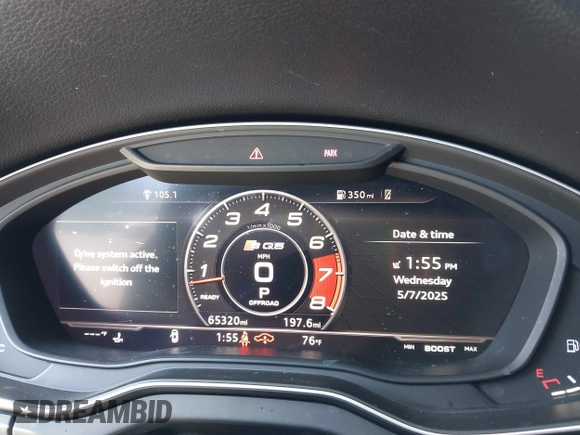 2018 Audi SQ5 Premium Plus z VIN WA1A4AFY0J2062719, wystawiony jako IAAI lot #42200681 z przebiegiem 65 320 mil mil oraz . Historia ofert i sprzedaży dostępna na DreamBid. Obrazek 7.