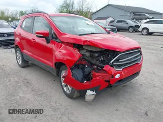 2019 Ford EcoSport SE z VIN MAJ3S2GE4KC306243, wystawiony jako IAAI lot #42140275 z przebiegiem 60 914 mil mil oraz . Historia ofert i sprzedaży dostępna na DreamBid. Obrazek 1.