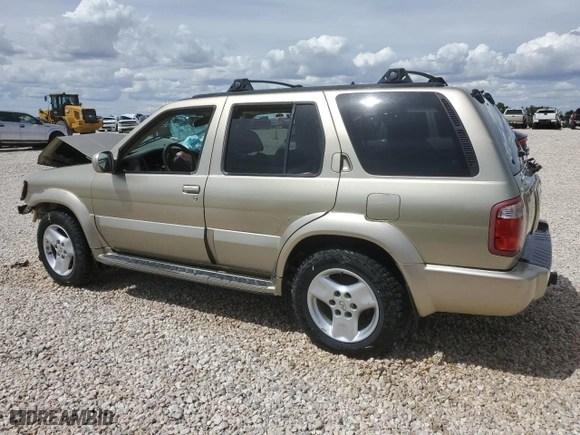 2003 Infiniti QX4 Luxury with VIN JNRDR09Y13W301779, listed as a Copart auction lot 66605004 with 0 miles and Clean Title. Bid and sale history available at carsss.com. Image 2.