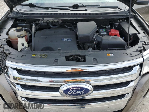 2013 Ford Edge Limited with VIN 2FMDK3KCXDBA08398, listed as a Copart auction lot 45166034 with 131,655 mi miles and Salvage title. Bid and sale history available at DreamBid. Image 12.
