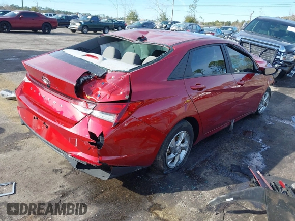 2023 Hyundai Elantra SE with VIN KMHLL4AG1PU632382, listed as a IAAI auction lot 41377678 with 67,931 mi miles and . Bid and sale history available at DreamBid. Image 4.